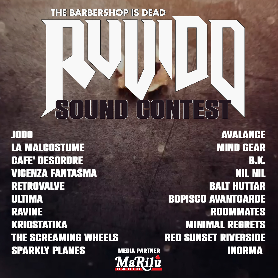 Ruvido Sound Contest - Lista Band Selezionate